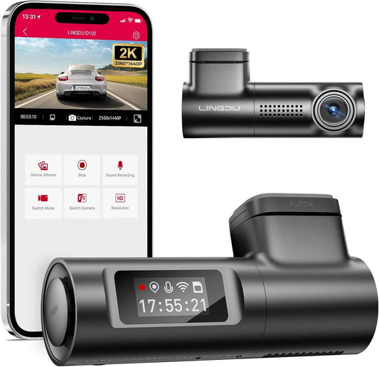 lingdu-d100-2-5k-dash-cam-front