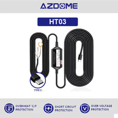 KIT DE CÂBLAGE AZDOME HT03 DE TYPE C