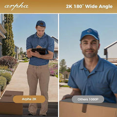 ARPHA AL501 Smart Door Lock with Video Camera - 6 in 1