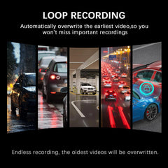 NEXIO WD99 Dash Cam – 6-Lens HD Vehicle Black Box with Night Vision, Loop Recording & G-Sensor – Compact Wide-Angle Car Camera for Accident Evidence & Security