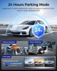 Caméra embarquée AZDOME M550 Max 3CH 4K