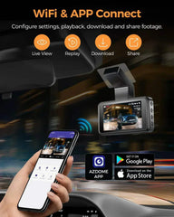 AZDOME M17 Pro dual dash cam
