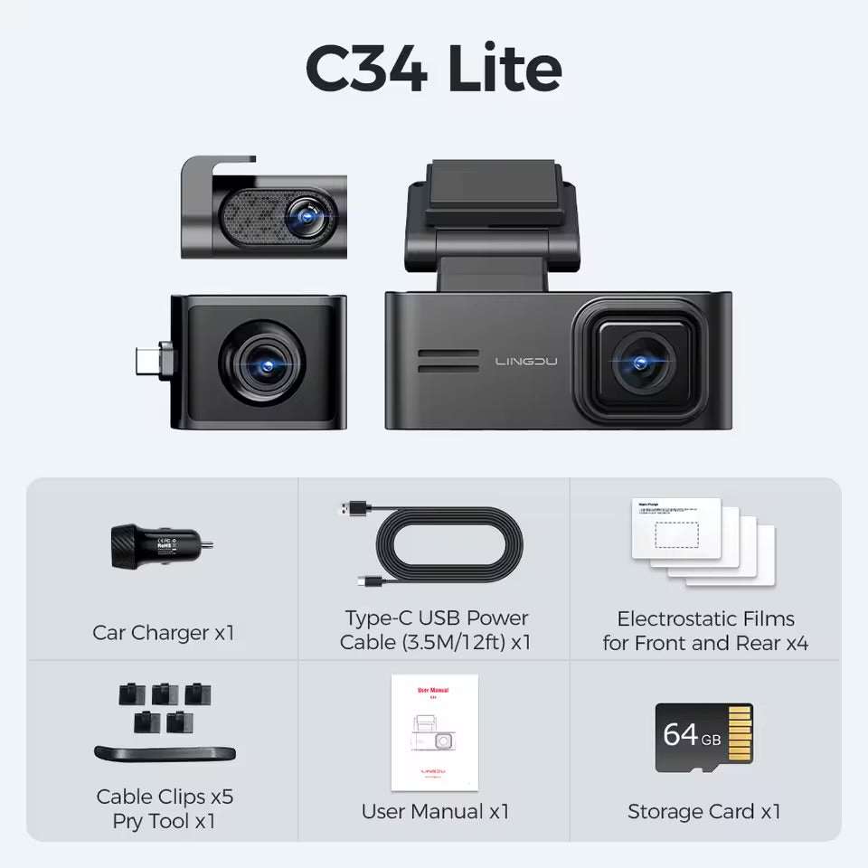 lingdu-c34-4k-3-channel