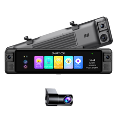 AD-894 4 Channel Dashcam ADAS 4G Car DVR Android Auto Remote Carplay Monitor Rear View Mirror Dash Camera for Cars
