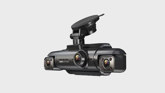 A365 Dash Cam, 4 Channel Camera FHD 1080Px4, Front, Left, Right and Rear, Front and Rear Inside, Built in GPS WiFi, Support 256 GB Max, Free 64GB Card, A365-4CH