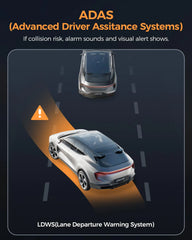 AZDOME M17 Pro 3K Front Rear Dash Cam