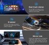 8-Inch Wireless CarPlay & Android Auto Screen for Car, Portable Touchscreen Car Stereo with Bluetooth 5.0, Mirror Link, FM Transmitter, AUX, HD IPS Rear Seat Headrest Monitor MP5 Video Player