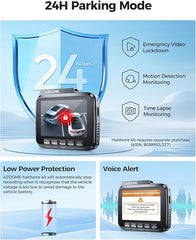 AZDOME GS63H Pro Front and Rear Dash Cam
