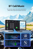 10.26" Wireless CarPlay & Android Auto Screen for Car, 4K Front and 1080P Rear Dual Dash Cam with GPS Navigation, 5G WiFi, Bluetooth, Siri Voice Control, 24H Parking Monitor
