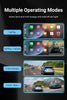 10.26" Wireless CarPlay & Android Auto Screen for Car, 4K Front and 1080P Rear Dual Dash Cam with GPS Navigation, 5G WiFi, Bluetooth, Siri Voice Control, 24H Parking Monitor