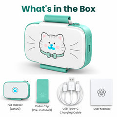AL600 4G Smart GPS Pet Tracker – Real-Time Tracking, Geofencing & Activity Monitoring