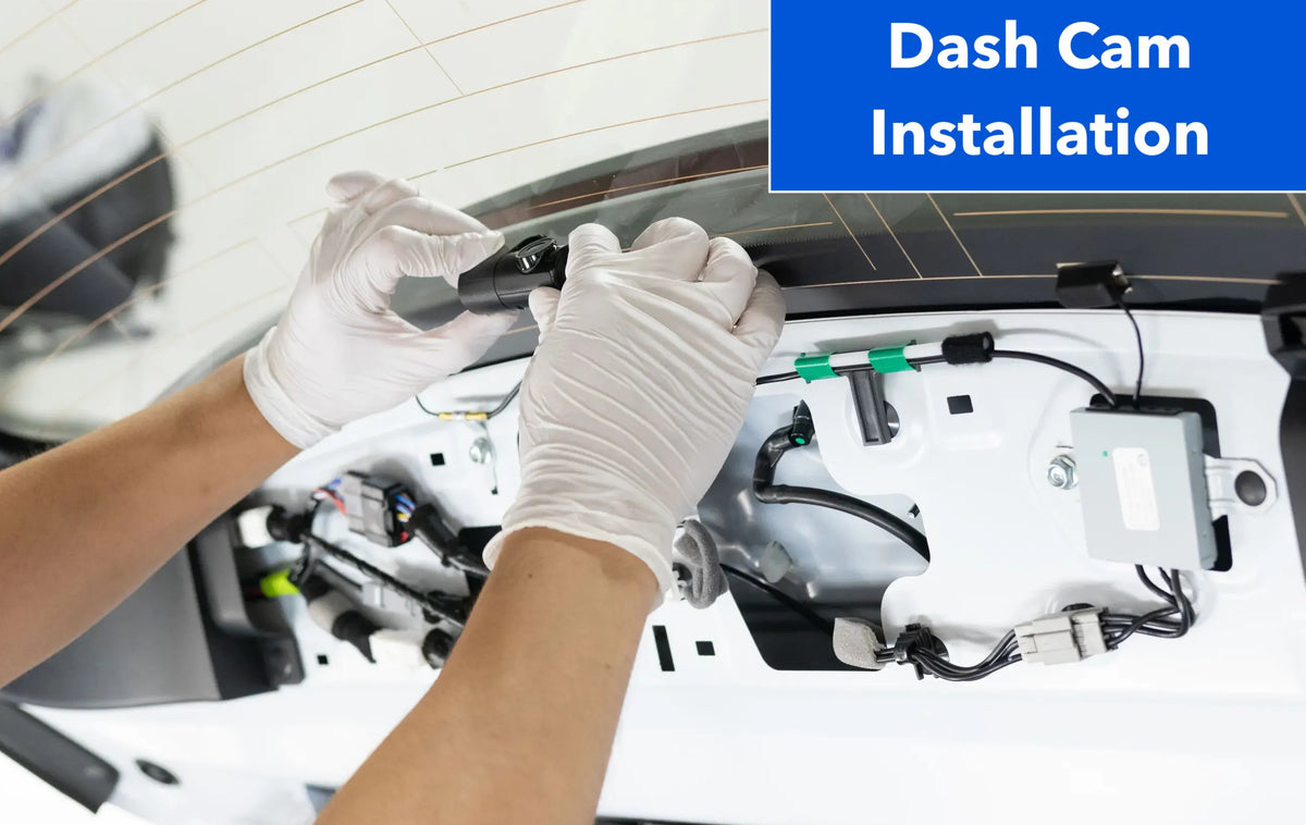 Dash Cam Installation Service Front and Rear