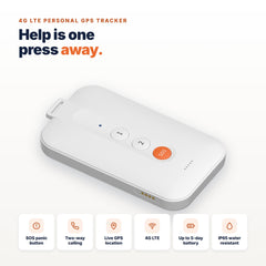 Jimi IoT PL200 Smart 4G Personal GPS Tracker with SOS & Two-Way Calling