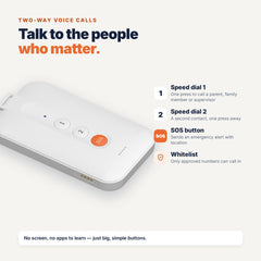 Jimi IoT PL200 Smart 4G Personal GPS Tracker with SOS & Two-Way Calling