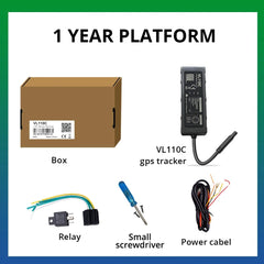 Jimi VL110C 4G LTE Vehicle GPS Tracker With Smart Alert Remote Cut-Off Real-time Tracking Jamming Detection Car
